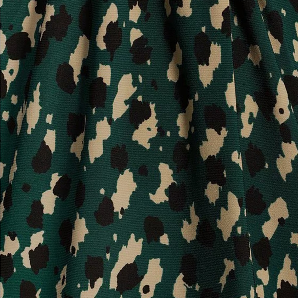 Kasper Top Size XL Evergreen Multi (green, tan, black) New With Tags - Picture 3 of 8